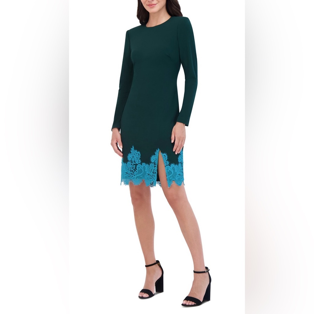 Vince Camuto Lace-Hem Bodycon Dress NWT